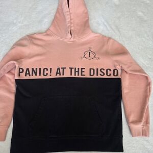 PANIC AT THE DISCO Pray For Wicked‎ Tour Hoodie Small Rock Emo Indie Goth PATD